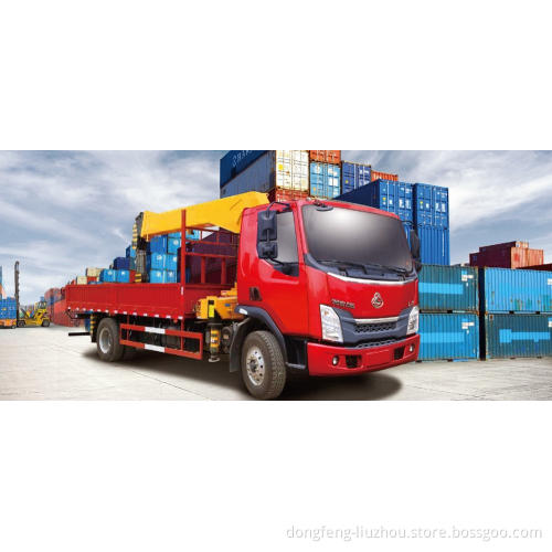 China hot sale and good sale 3 ton truck crane with dongfeng 4x2 small truck crane/small crane truck